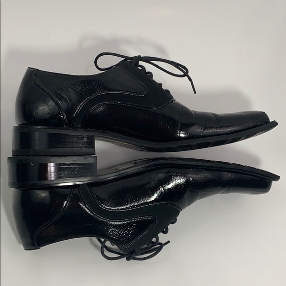 Fratelli Select Curb Appeal black patent oxfords main image 7